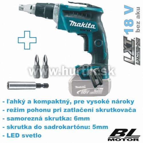 _Aku skrutkovač DFS452Z / LXT [18V, bez aku, nabíjačky, krabica]