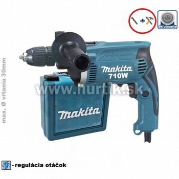 Vŕtačka elektrická príklepová HP1631K