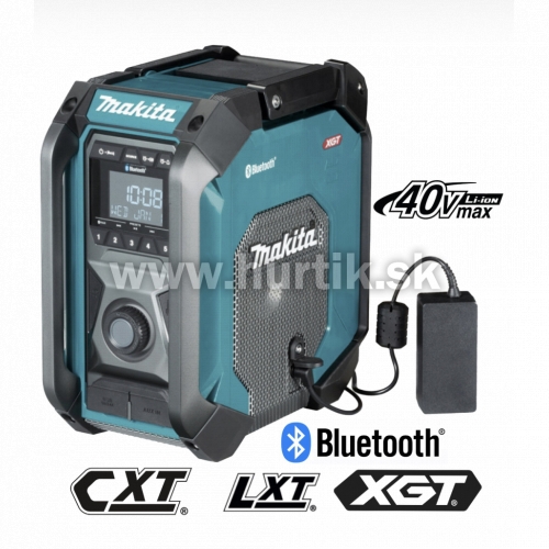 Aku rádio MR006G / XGT [40V, bez aku, nabíjačky, krabica]