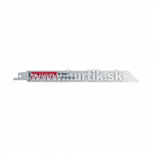 List pílový do chvostovej píly 200mm / 1 ks (oceľ a farebné kovy 3-8mm)