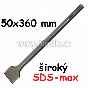 Sekáč SDS-max plochý, široký 50 x 360 mm