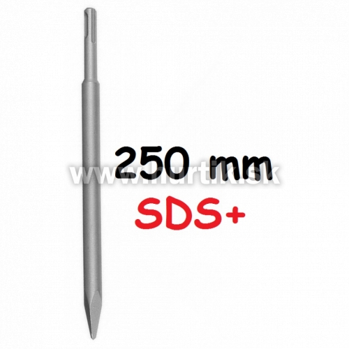 Sekáč SDS+ špicatý 250 mm s valcovitou stopkou