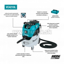 Vysávač priemyselný VC4210L