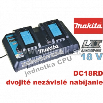 _Nabíjačka DC18RD 18V, dvojnabíjačka