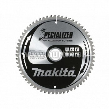 Kotúč pílový 216x2,2x30  64z / SPECIALIZED Alu (hliník, meď, mosadz, bronz, farebné kovy, plast, laminované drevo)