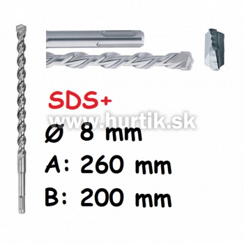 Vrták SDS+  8x260 V Plus