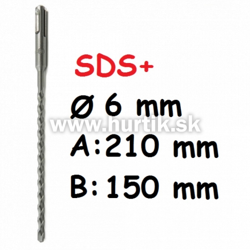 Vrták SDS+  6x210