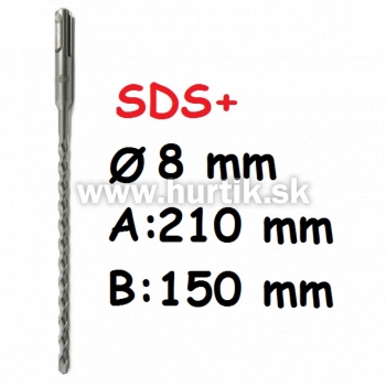 Vrták SDS+  8x210
