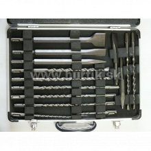 Sada SDS+ vrtákov a sekáčov, 17 dielna