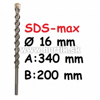 Vrták SDS-max 16x340