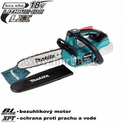 Aku píla reťazová DUC254Z / LXT [18V, bez aku, nabíjačky, krabica]