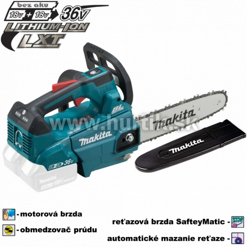 Aku píla reťazová DUC306ZB / LXT [2x18V, bez aku, nabíjačky, krabica]