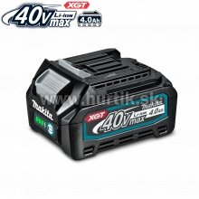 Aku píla chvostová JR001GM201 / XGT [40V, 2x aku 4,0Ah, nabíjačka, kufor]