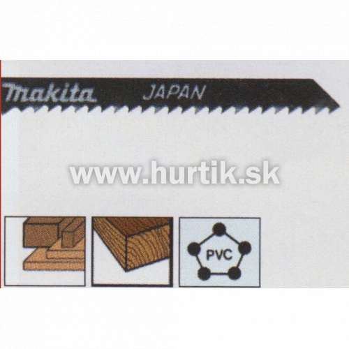 List pílový do priamočiarej píly B29 / 5ks (tvrdé a mäkké drevo, drevotrieskové dosky, plasty a lamináty, 2-25mm, úzky list na pílenie v krivkách)