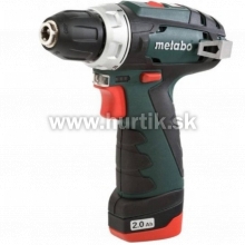 Aku skrutkovač PowerMaxx BS BASIC [10,8 V, 2x aku 2,0Ah, nabíjačka, kufor]