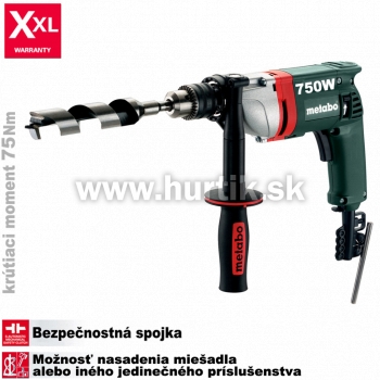 Vŕtačka elektrická BE 75-16