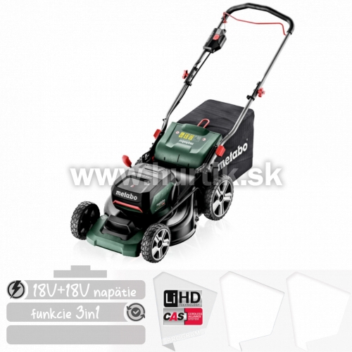 Aku kosačka RM 36-18 LTX BL 46 [2x 18V, bez aku, nabíjačky, krabica]