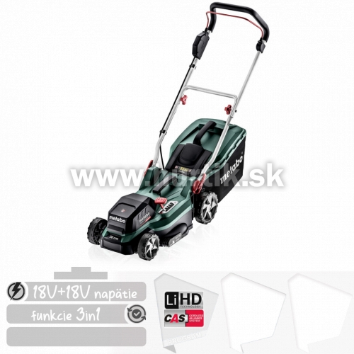 Aku kosačka RM 36-18 LTX BL 36 [2x 18V, bez aku, nabíjačky, krabica]