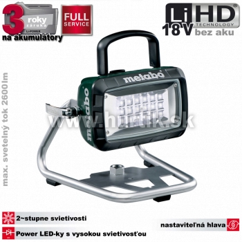 Aku lampa BSA 14,4 - 18V LED [18V, bez aku, nabíjačky, krabica]