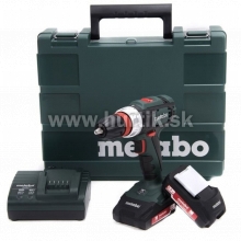 Aku skrutkovač BS 18 Quick [18V, 2x aku 2,0Ah, nabíjačka, kufor]