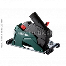 Kryt s odsávaním CED 125 Plus / pre uhlové brúsky METABO