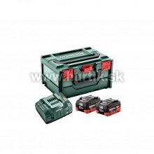 _Aku Set 2x LiHD 10,0 Ah + Nabíjačka [18V, 2x aku 10,0Ah, nabíjačka, kufor]
