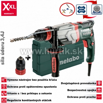 Kladivo kombinované UHEV 2860-2 Quick / 1100W / 3,4J / 3,3kg [rýchloupínacie skľučovadlo, kufor]