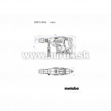 Kladivo kombinované KHEV 5-40 BL / 1150W / 12,2J / 8,3kg (+ Full Service v hodnote 150€ zadarmo)