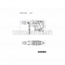 Kladivo kombinované KHEV 8-45 BL / 1500W / 12,2J / 10,1kg (+ Full Service v hodnote 150€ zadarmo)