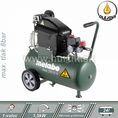 Kompresor olejový Basic 250-24 W