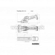 Aku nožniče na trávu PowerMaxx SGS 12 Q [12V, 1x aku 2,0Ah, nabíjačka, taška]
