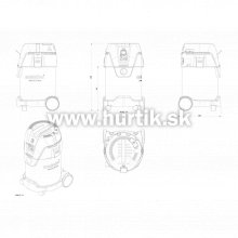 Vysávač ASA 30 L PC Inox