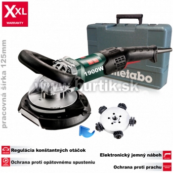 Fréza renovačná RFEV 19-125 RT + frézovacia hlava so špicatým zubom