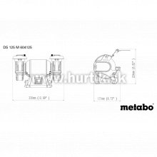 Brúska dvojkotúčová DS 125 M