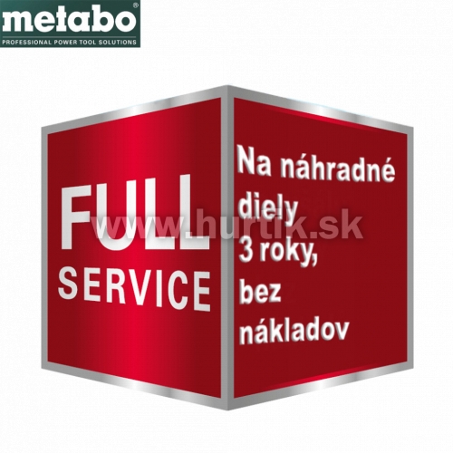 Full Service - bezpečná investícia (zadarmo k vybraným produktom METABO)