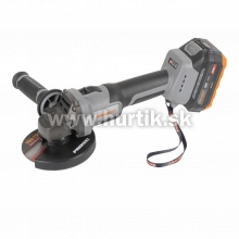 Aku brúska AG125A / 20V, 1x Aku 4Ah, nabíjačka, kufor/