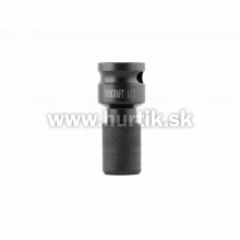 Adaptér z 1/2 štvorhranu na bity 1/4 pre rázové uťahováky