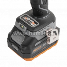 Aku skrutkovač CD20A / 20V, 1x Aku 4Ah, nabíjačka, kufor/