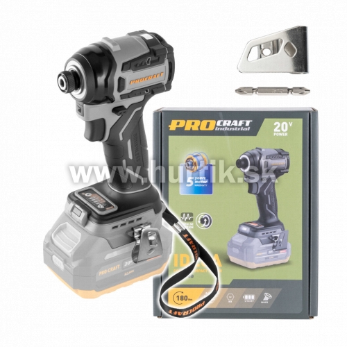 Aku rázový uťahovač ID20Abb [20V, bez aku, nabíjačky, krabica]