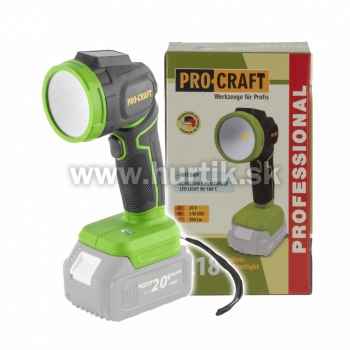 Aku lampa LL18bb / 300 lm [20V, bez aku, nabíjačky, krabica]