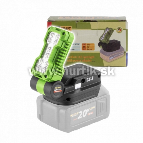 Aku lampa LL20bb / 500 lm [20V, bez aku, nabíjačky, krabica]