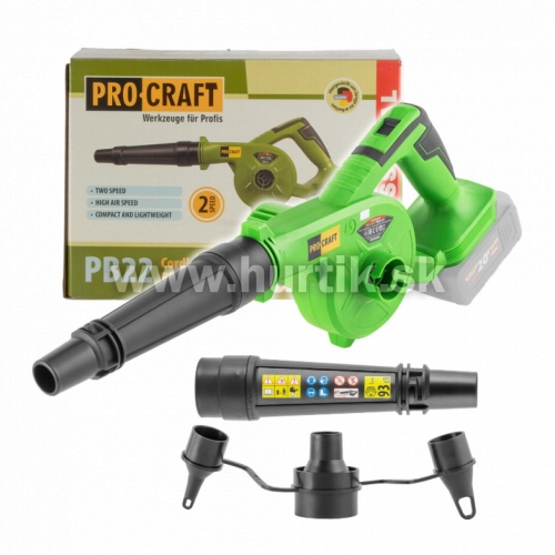 Aku fukár PB22 [20V, bez aku, nabíjačky, krabica]