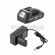 Aku nožnice na trávu PGH2100 [20V, 1x aku 2,0Ah, nabíjačka, krabica]