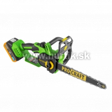 Aku píla reťazová PKA33-1bi [20V, 1x aku 4,0Ah, nabíjačka, kufor]