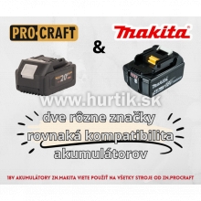 Aku rázový uťahovač PWA82-1b-c [20V, 1x aku 4,0Ah, nabíjačka, kufor]