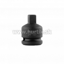 Adaptér z 3/4 štvorhranu na vonkajší 1/2 pre rázové uťahováky