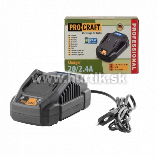 Nabíjačka 20/2.4A  20V