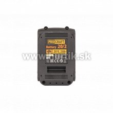 Akumulátor 20V 2,0Ah Li-ion 20/2 [krabica]