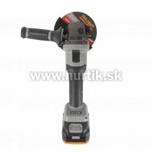 Aku brúska AG125A / 20V, 1x Aku 4Ah, nabíjačka, kufor/