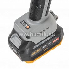 Aku brúska AG125A / 20V, 1x Aku 4Ah, nabíjačka, kufor/